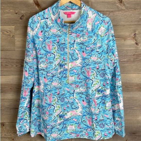 Details
LillyPulitzer CapeCod Upf 50+ Skipper Popover Marthas Vineyard Nantucket - Picture 3 of 8